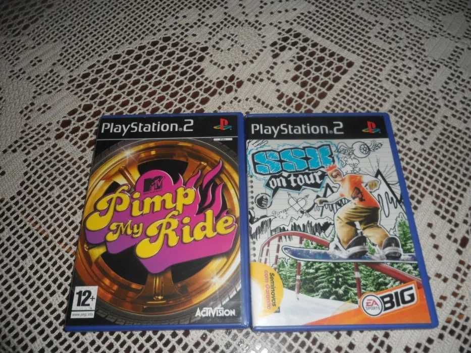 Mtv Tunnig: Pimp My Ride e SSX On Tour para PS2