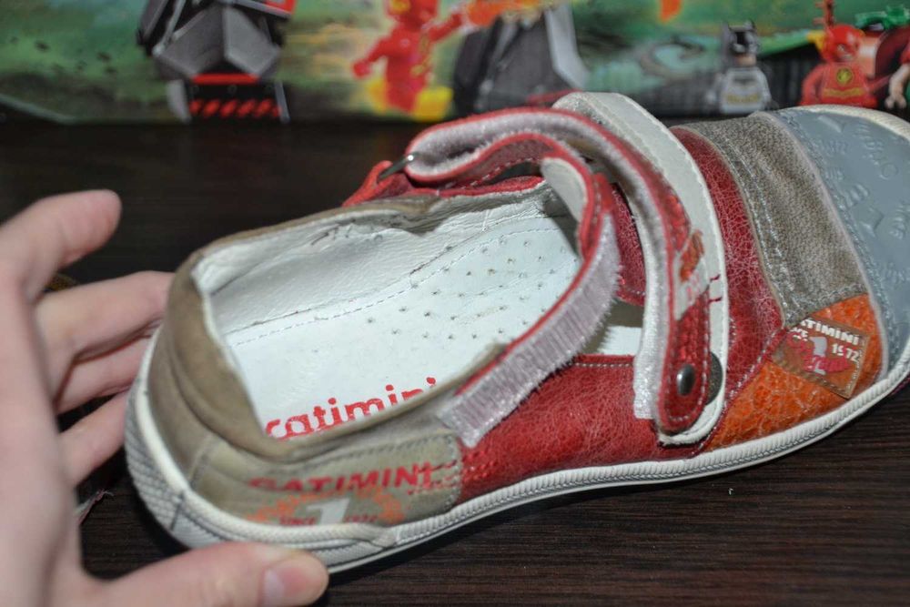 Туфлі/мокасини Catimini р.32, нат.шкіра, устілка 20.5см