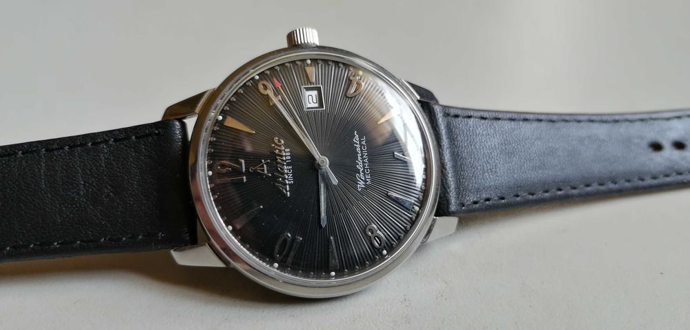 atlantic - worldmaster - art deco - zegarek