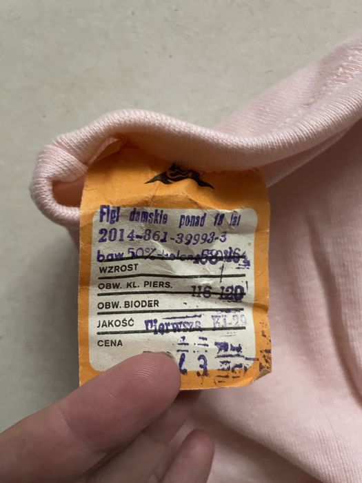 Figi damskie wysoki stan prl