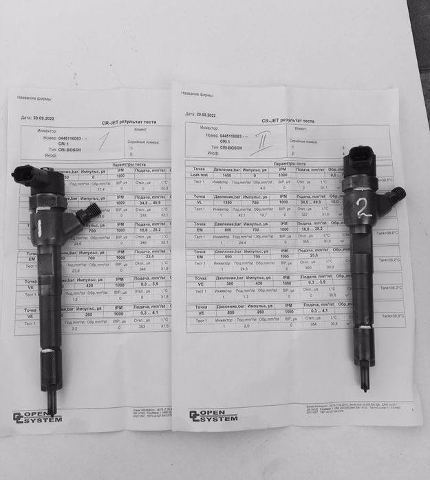 Форсунки 1.3 Опель Комбо Меріва Добло Пунто Фіат 0445110083