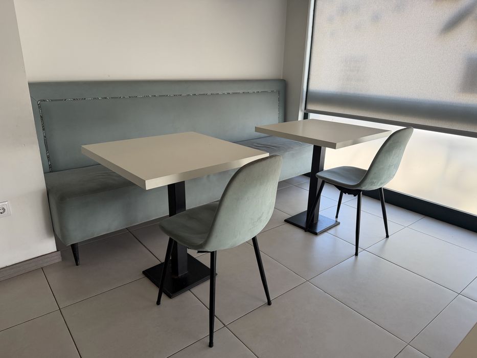 Conjunto mesa, banco e cadeira