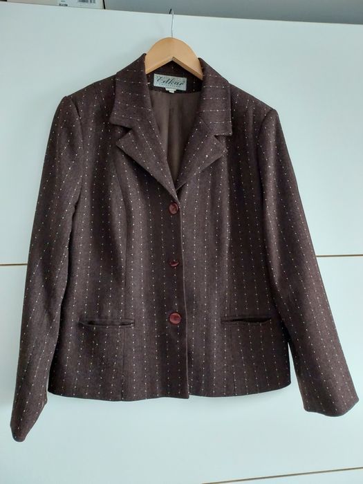 Marynarka rozmiar 44 brązowa