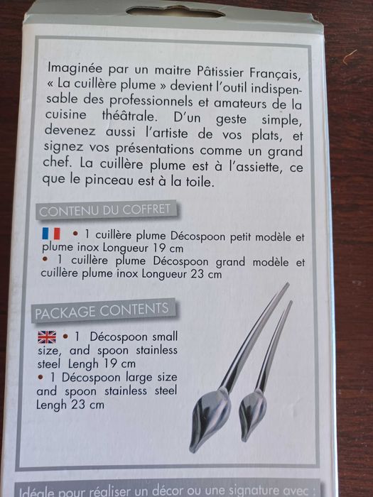 Colheres de Design para Chef Culinária Datascell