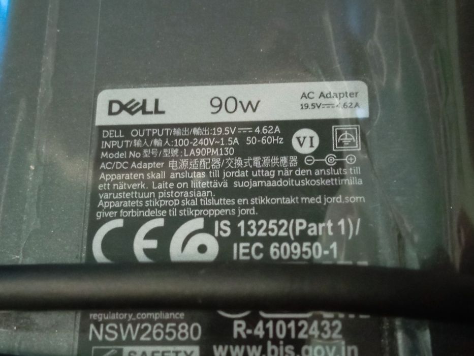 Зарядное , блок питания Dell slim,  оригинал