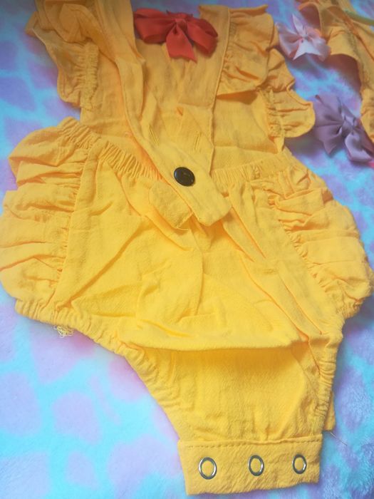 Fofo amarelo lindo 3-6meses