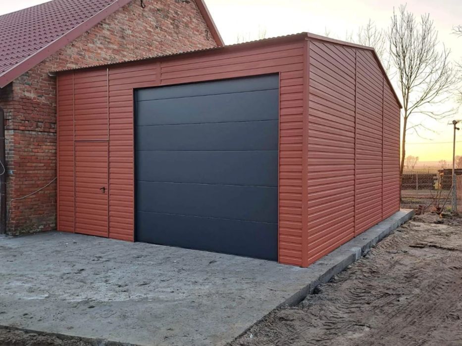 magazyn wiata hala blaszana 6x8.5 garaż hala