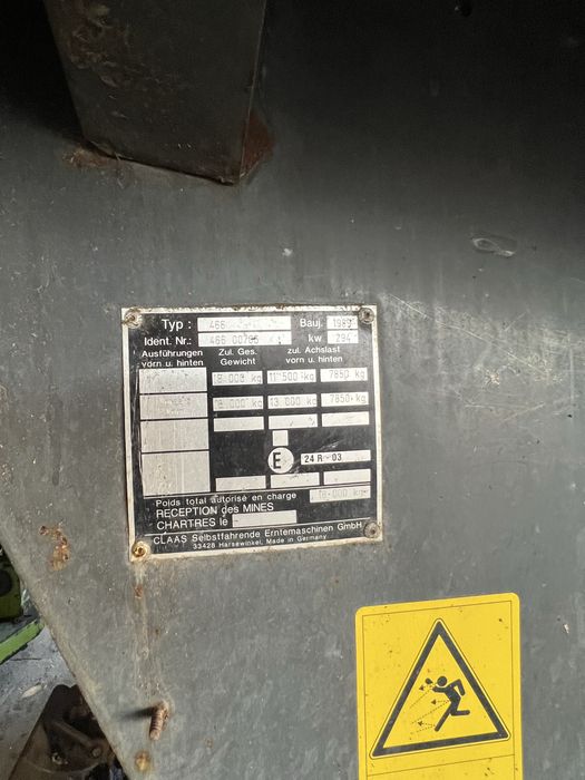 Комбайн Claass Lexion 480