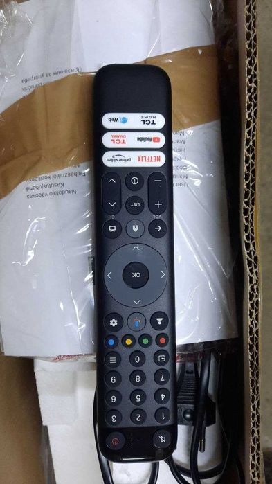 65" Безрамочний TCL GoogleTv Смарт Український 65V6B з Німеччини Новий
