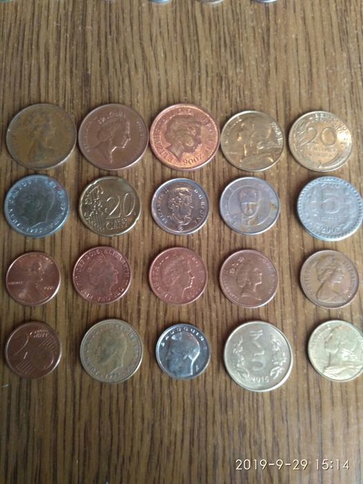 Монеты разных стран