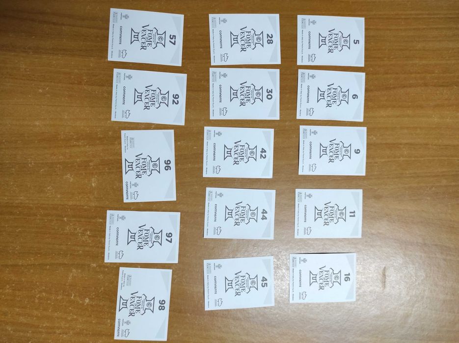 Fome de Vencer - Cromos Continente