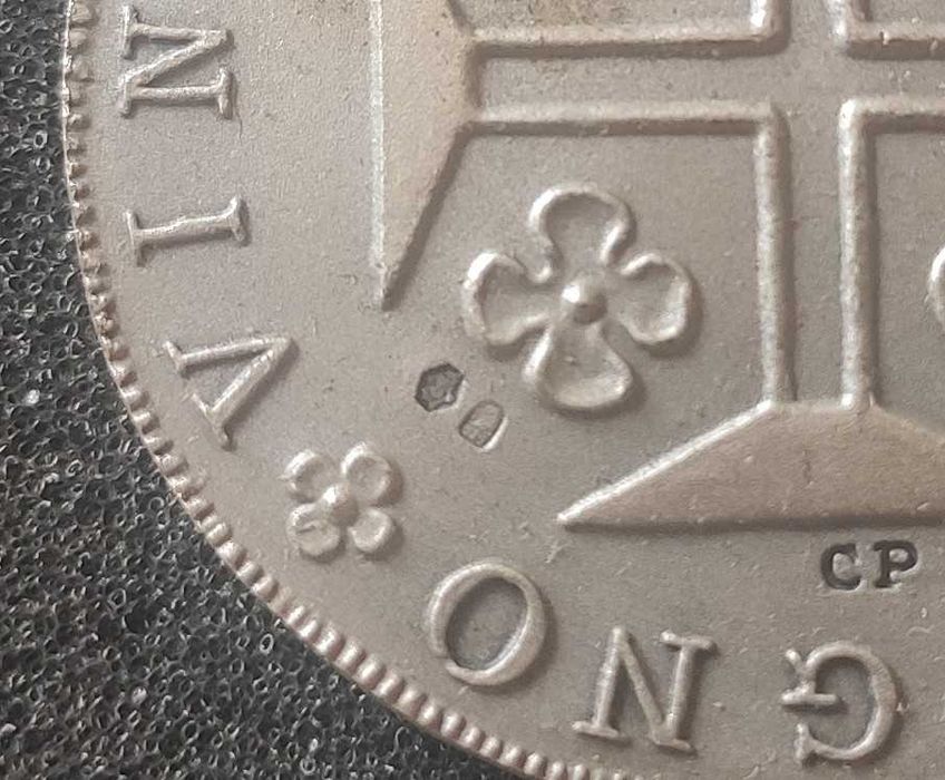 Moeda Réplica 400 Réis 1820 - D. João VI -  25,50g_%0,925