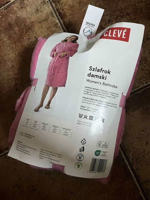 Nowy szlafrok damski L/XL
