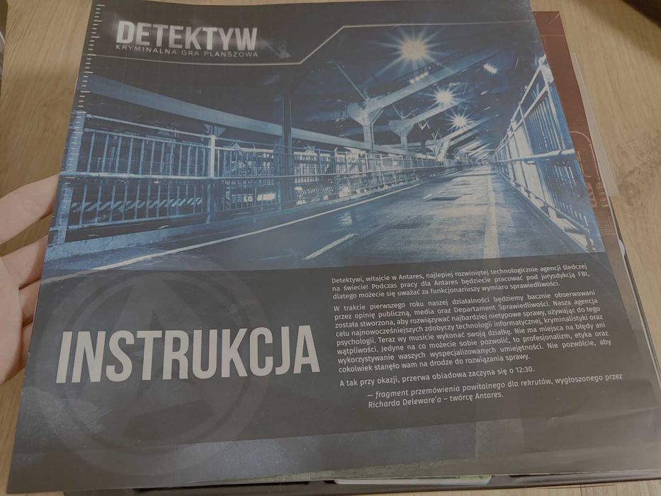 Gra planszowa Detektyw, 1-5 graczy, dla mlodziezy i doroslych