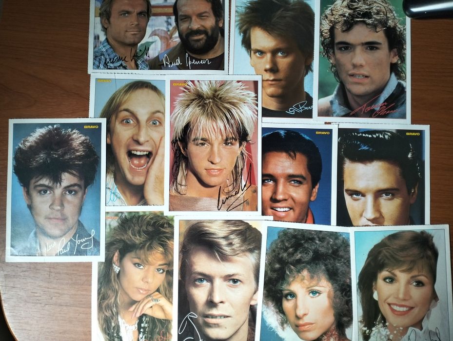 Lote de 12 cromos Revista Bravo