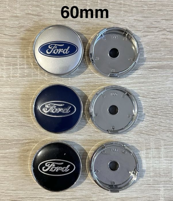 Conjunto 4 Centros Tampas Jantes Ford 54mm 56mm 60mm 63mm 65mm 68mm 75mm