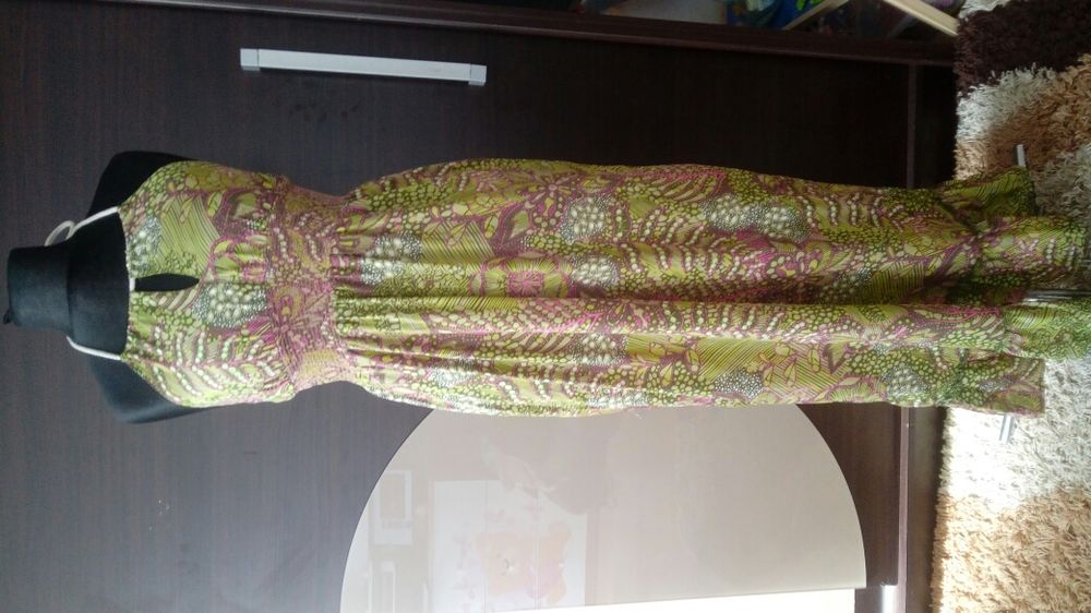 Sukienka maxi S kolorowa