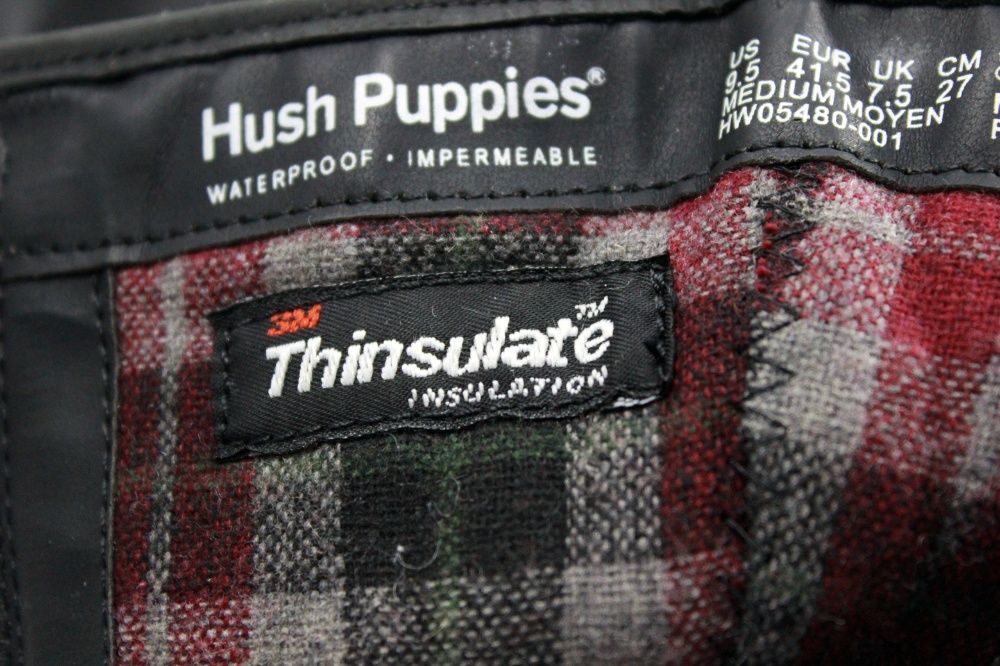 Кожаные ботинки Hush Puppies на узкую ногу