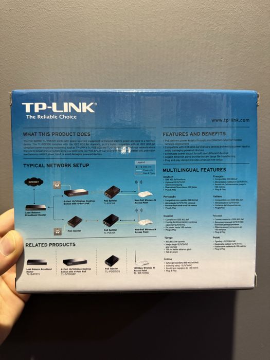 PoE Splitter TL-POE10R