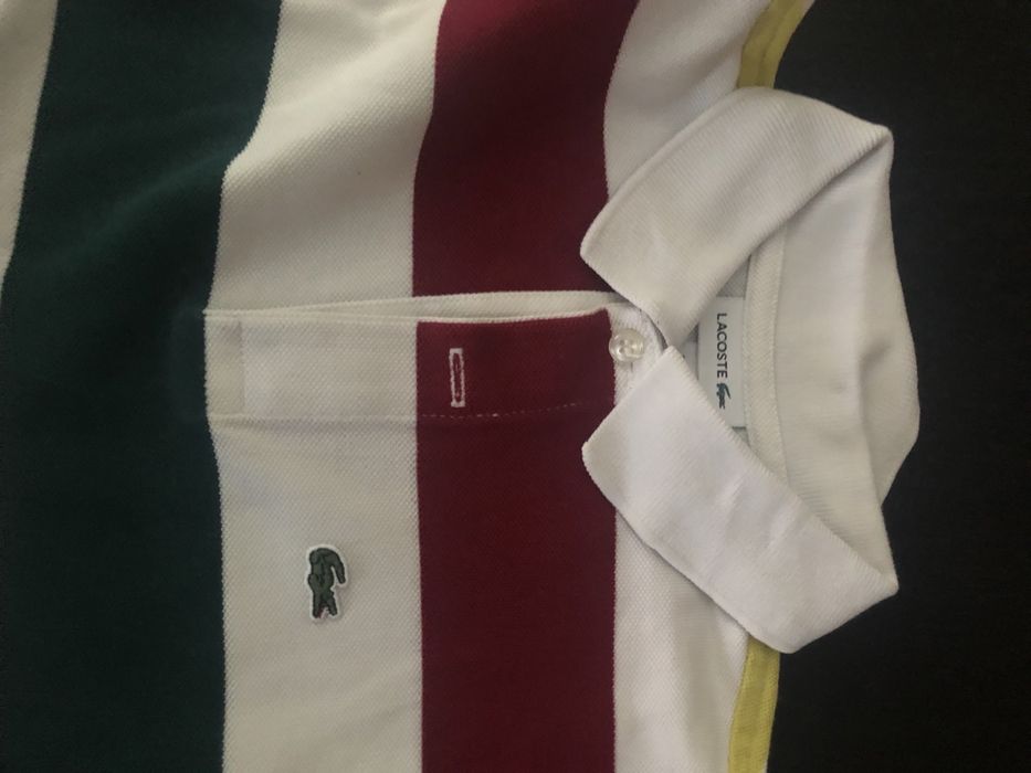 2 polos lacoste 10 anos