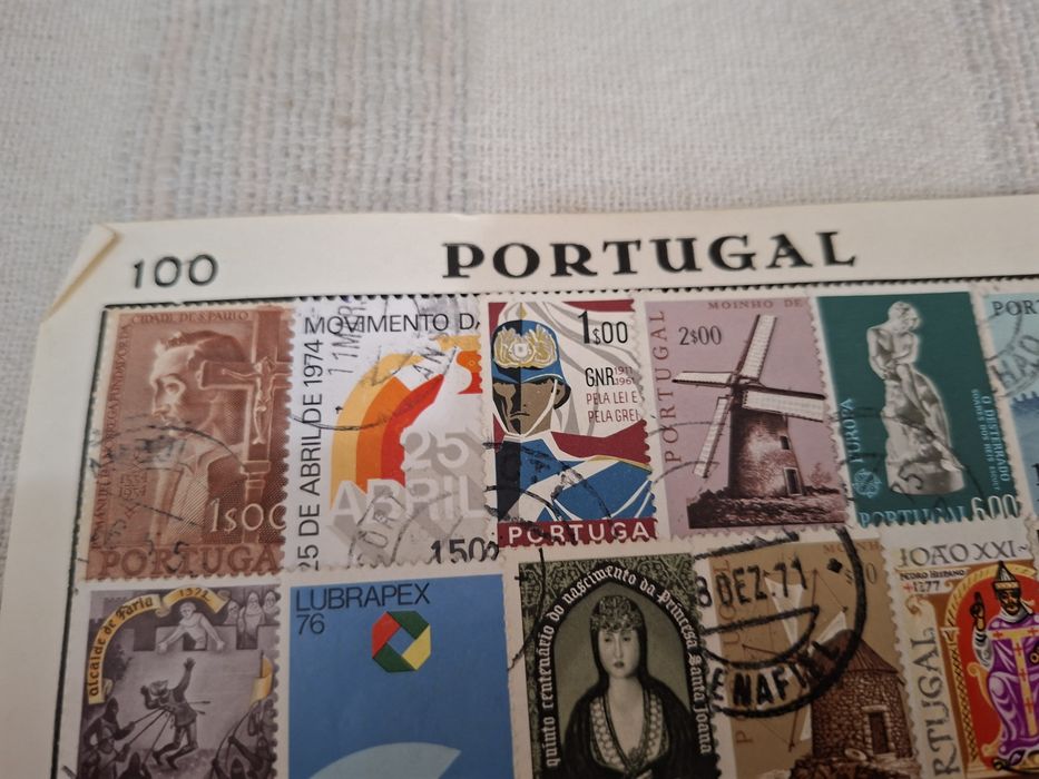 18 selos portugueses