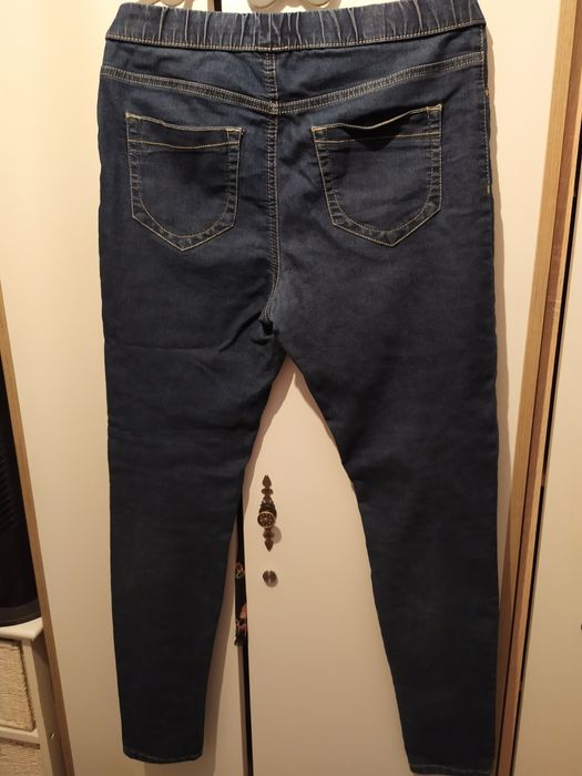 Spodnie jeans rurki damskie TU 12