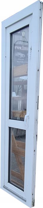 OKNA KacprzaK Okno Balkonowe 65X210 Używane PCV Białe Lider Okna OLX