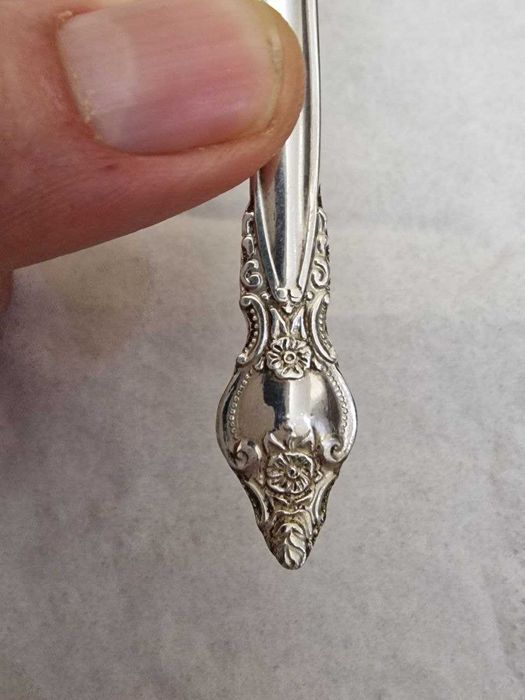 Срібна ложка для кави