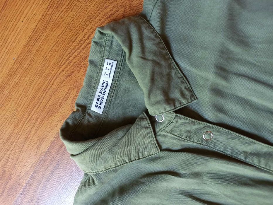 платье рубашка Zara basic, 10р С-М