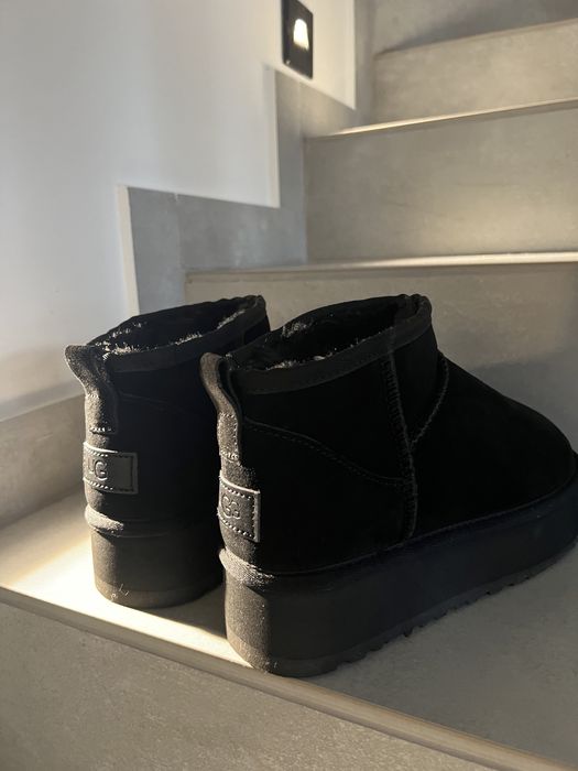 UGG Ultra mini czarne r.37