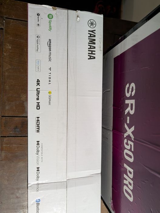 SOUNDBAR WIRE YAMAHA SR-X50 PRO - 5.1 - Nova com garantia