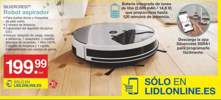Silvercrest Robot Vacuum Cleaner445253676025794562