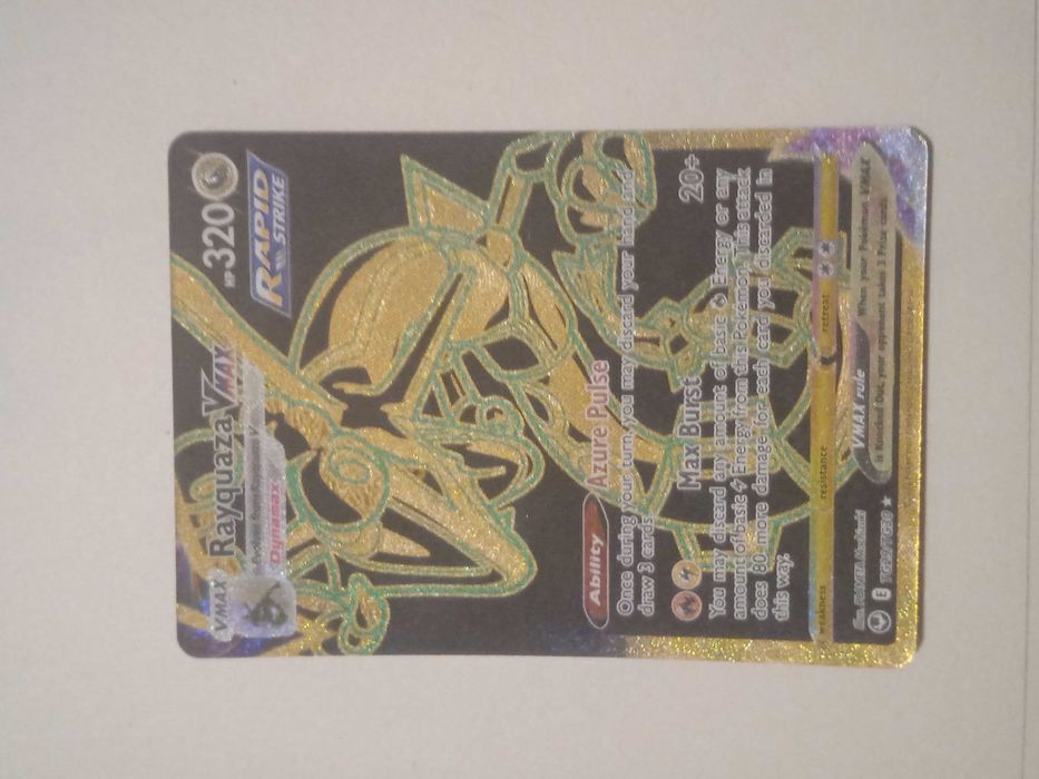 Rayquaza V-MAX Rapid strik holo