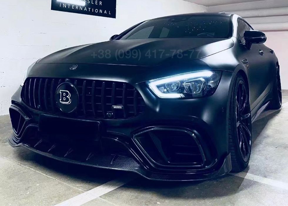 Обвес BRABUS Mercedes AMG GT X290 W290 Губа Насадки Спойлер Диффузор