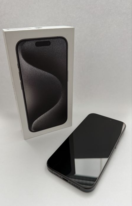 Apple IPhone 15 Pro 128GB Tytan Black