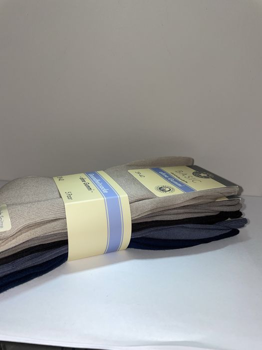 5 x par skarpetki damskie, bezszwowe,bezgumkowe, rozmiar 39/42