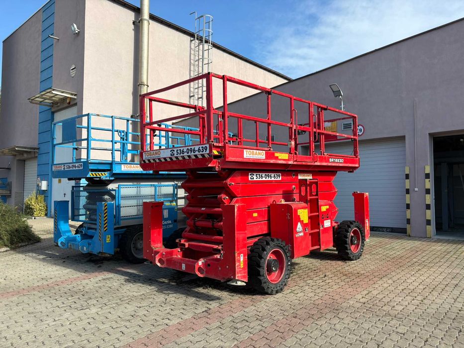 WYNAJEM Zwyżki podnośniki przegubowe koszowe teleskopowe nożycowe