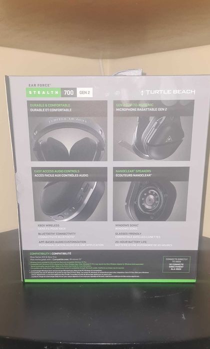 Auscultadores Gaming Turtle Beach Stealth 700 Preto Novo/Selado