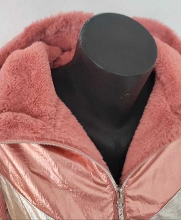 Metaliczna Kurtka damska r.S