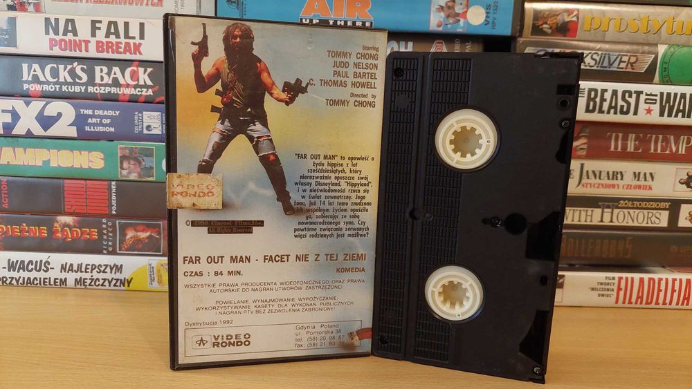 Facet Nie Z Tej Ziemi - (Far Out Man) - VHS