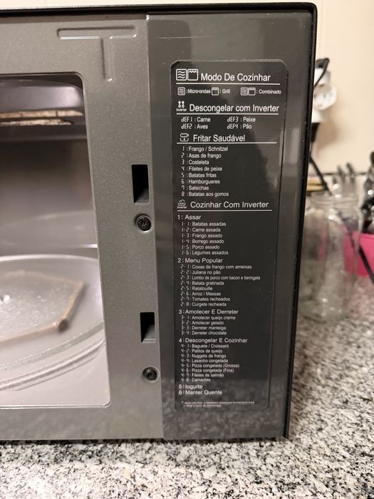 Microondas LG com Gril