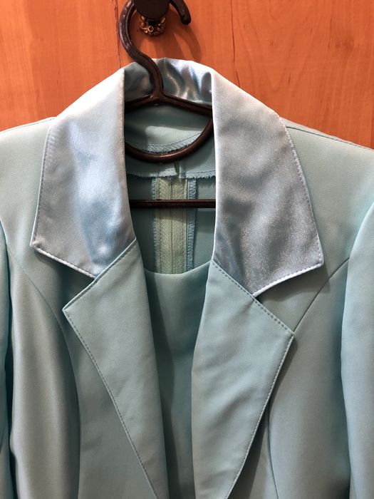 Костюм сарафан пиджак кардиган