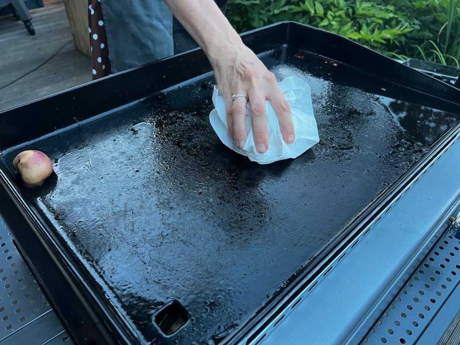 Płyta grillowa gastronomiczna na gas