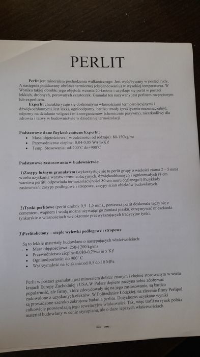 Perlit EP150 worek 125litrow