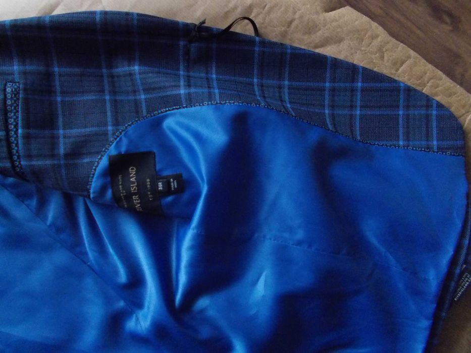 RIVER ISLAND PREMIUM Designerska Marynarka Młodzieżowa Roz S UK