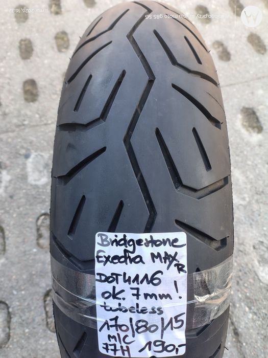170/60/18 Dunlop 180/55/17 120/70/17 140/80/17 130/70/16 170/80/15 110/90/18