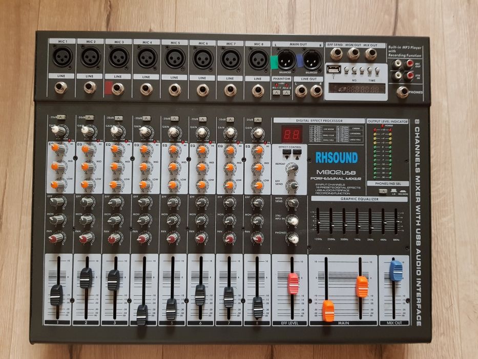 Mikser rhsound M802USB