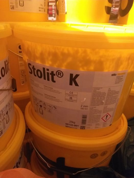 Tynk AKRYLOWY Biały Stolit k 2mm baranek
