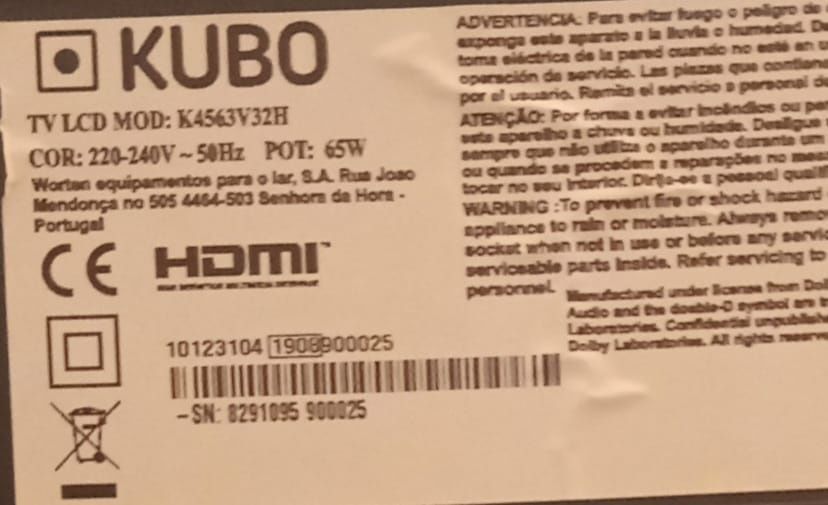 Televisao Kubo smarttv
