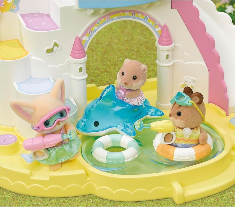 Ігровий набір Sylvanian Families Малюки розваги у басейні (5749) Малыши развлечения в бассейне 5749